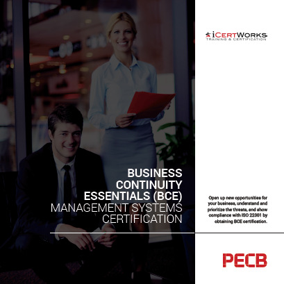 BCE – Business Continuity Essentials Certification-Brochure
