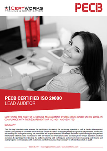 ISO 20000 IT Service Management Systems Lead Auditor-Brochure