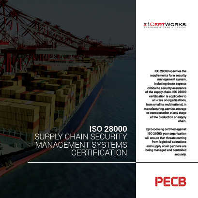 ISO 28000 – Supply Chain Security Management Systems Certification-Brochure