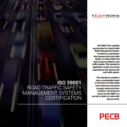 ISO 39001 Road Traffic Safety Management Systems Certification-Brochure
