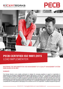 ISO 9001 Lead Implementer Training-Brochure