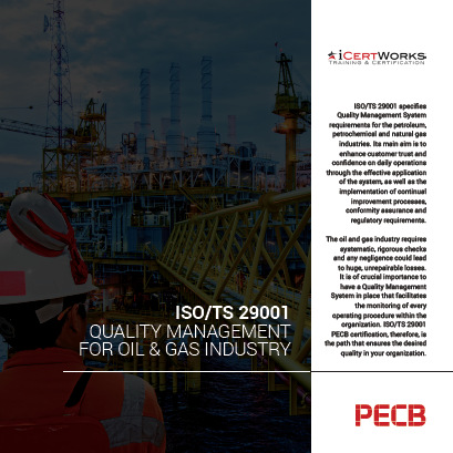 ISO/TS 29001 – Quality Management for Oil & Gas Industry-Brochure
