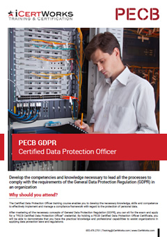 GDPR Data Protection Officer Training-Brochure