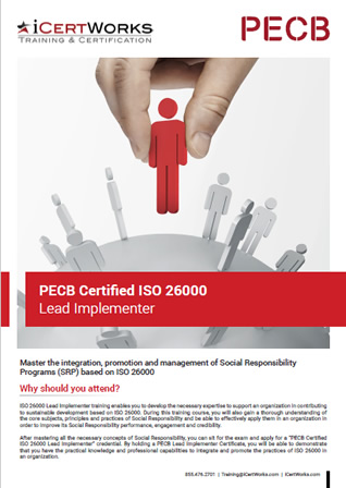 ISO 26000 Social Responsibility Lead Implementer-Brochure
