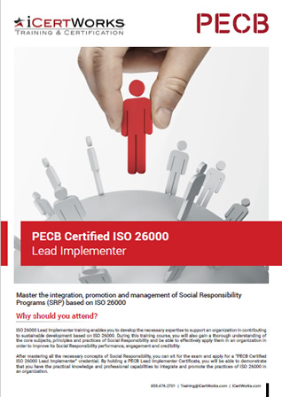 ISO 26000 Lead Implementer Training-Brochure