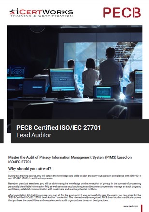 ISO 27701 Lead Auditor Training-Brochure