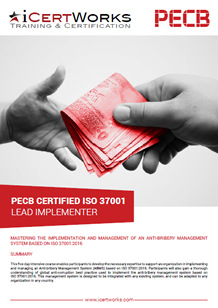 ISO 37001 Lead Implementer Training-Brochure