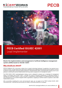 ISO 42001 Lead Implementer Training-Brochure