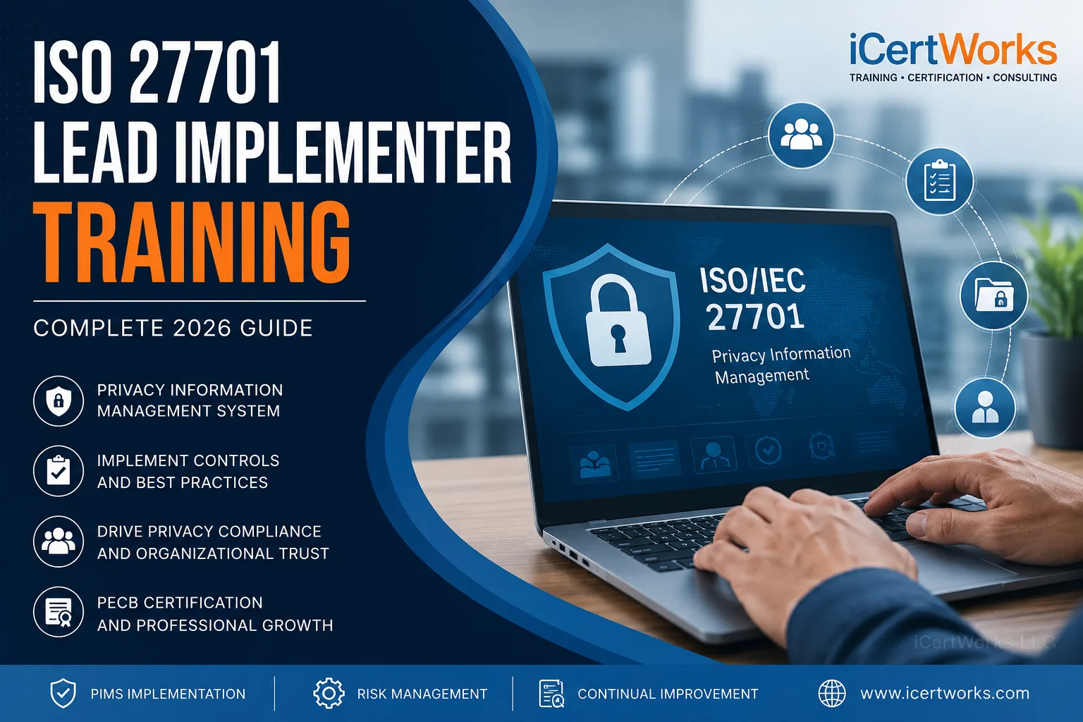 Iso 27701 Lead Implementer Training Course Guide Covering Privacy Information Management System Implementation, Privacy Governance, And Iso/Iec 27701 Requirements